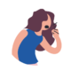 sneezing