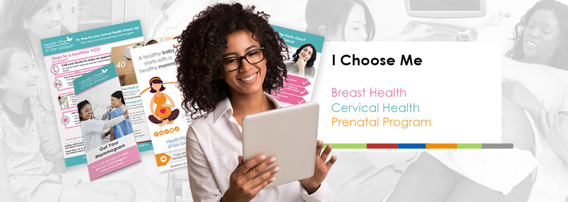 I choose me page banner